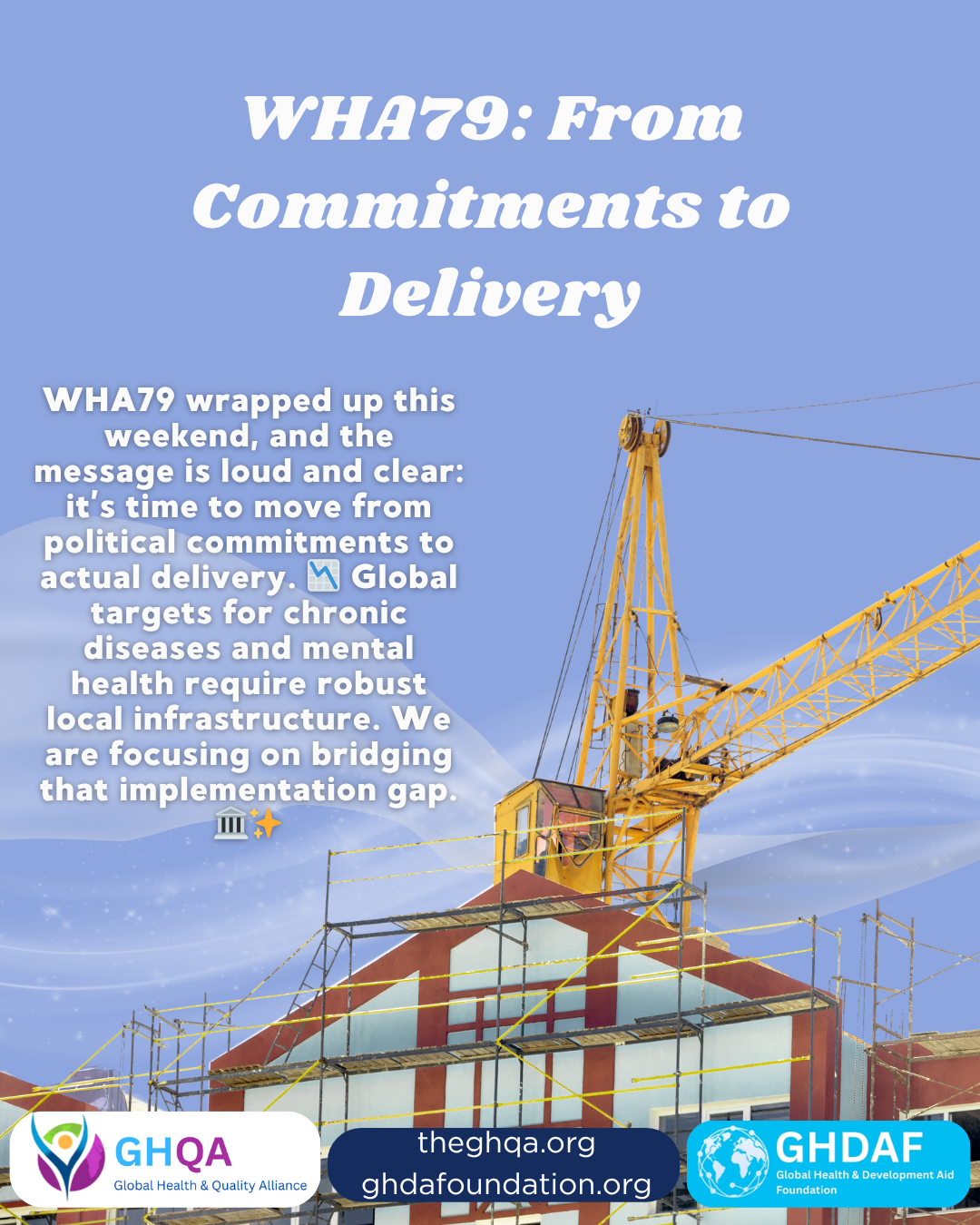 Global Health and Quality Alliance: Today’s GHQA News